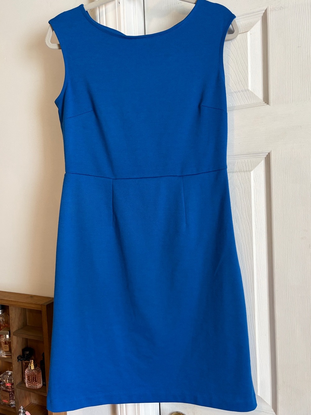 The Limited Sleeveless Sheath Dress in Cobalt Blue
